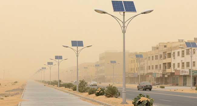 solar street lights